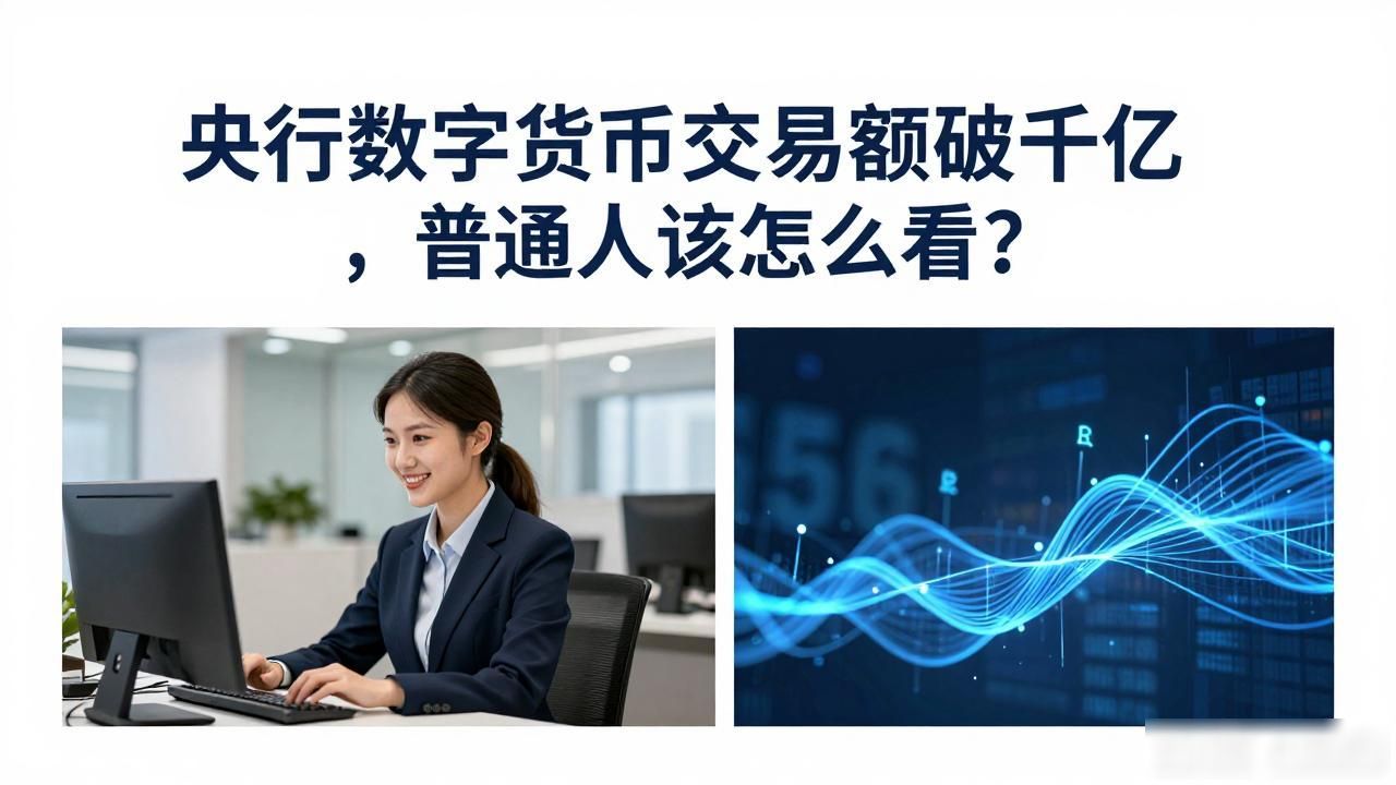 央行数字货币交易额破千亿，普通人该怎么看？