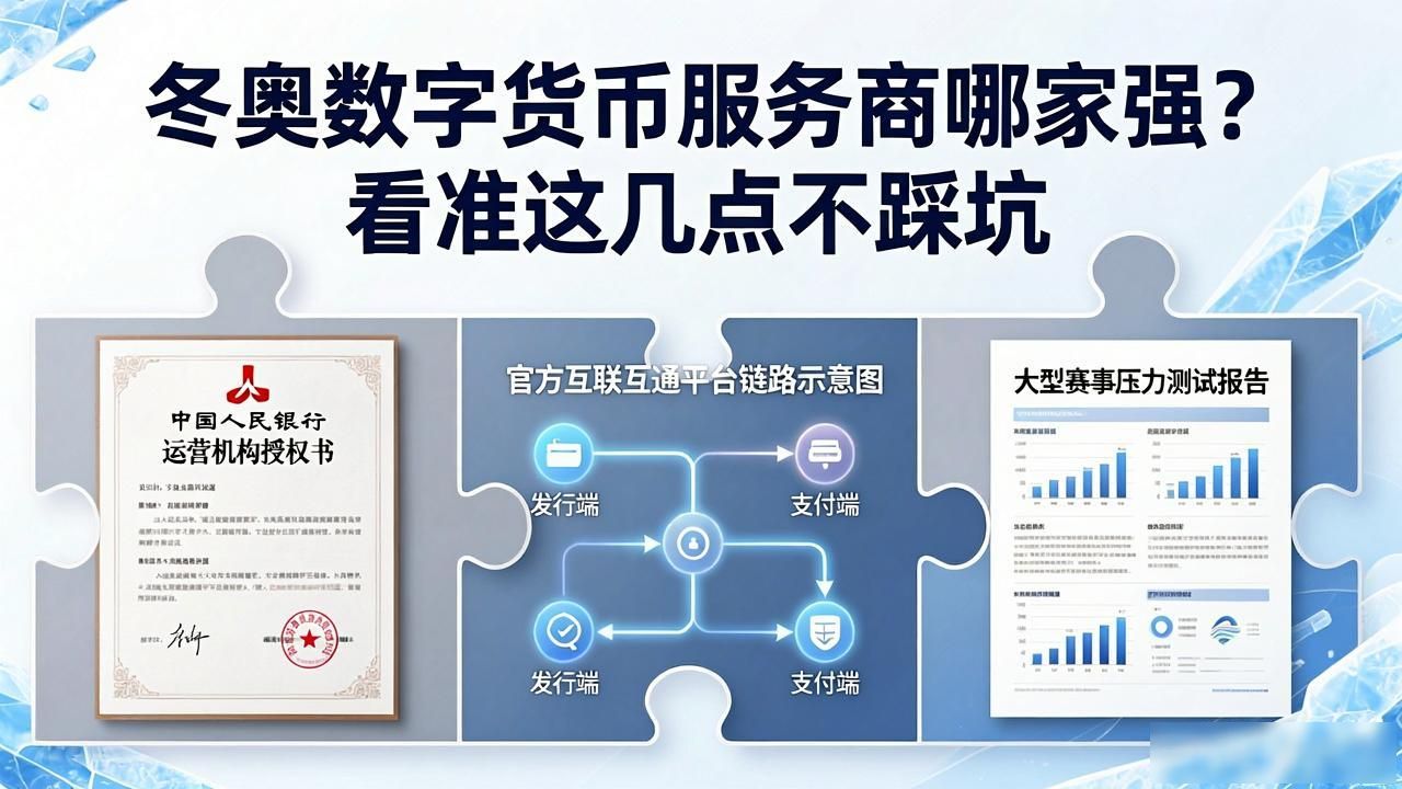 冬奥数字货币服务商哪家强？看准这几点不踩坑