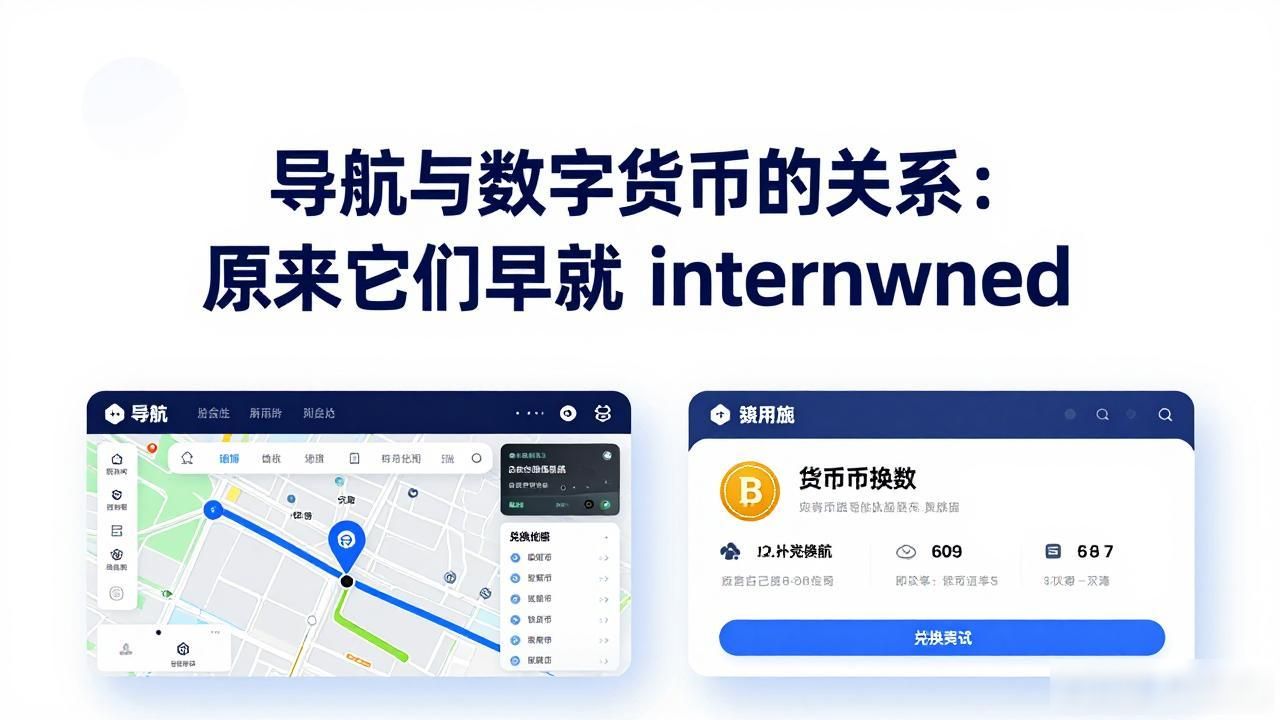 导航与数字货币的关系：原来它们早就 intertwined