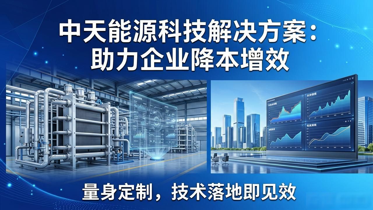 中天能源科技解决方案：助力企业降本增效