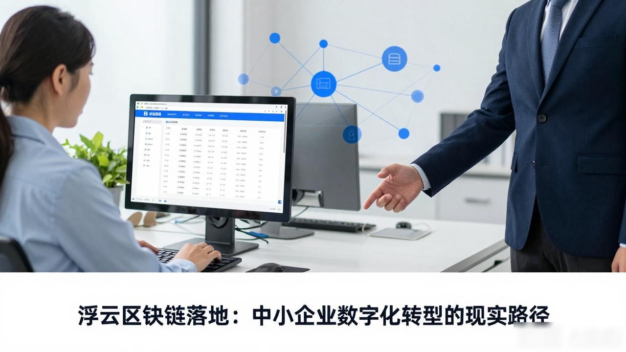 浮云区块链落地：中小企业数字化转型的现实路径