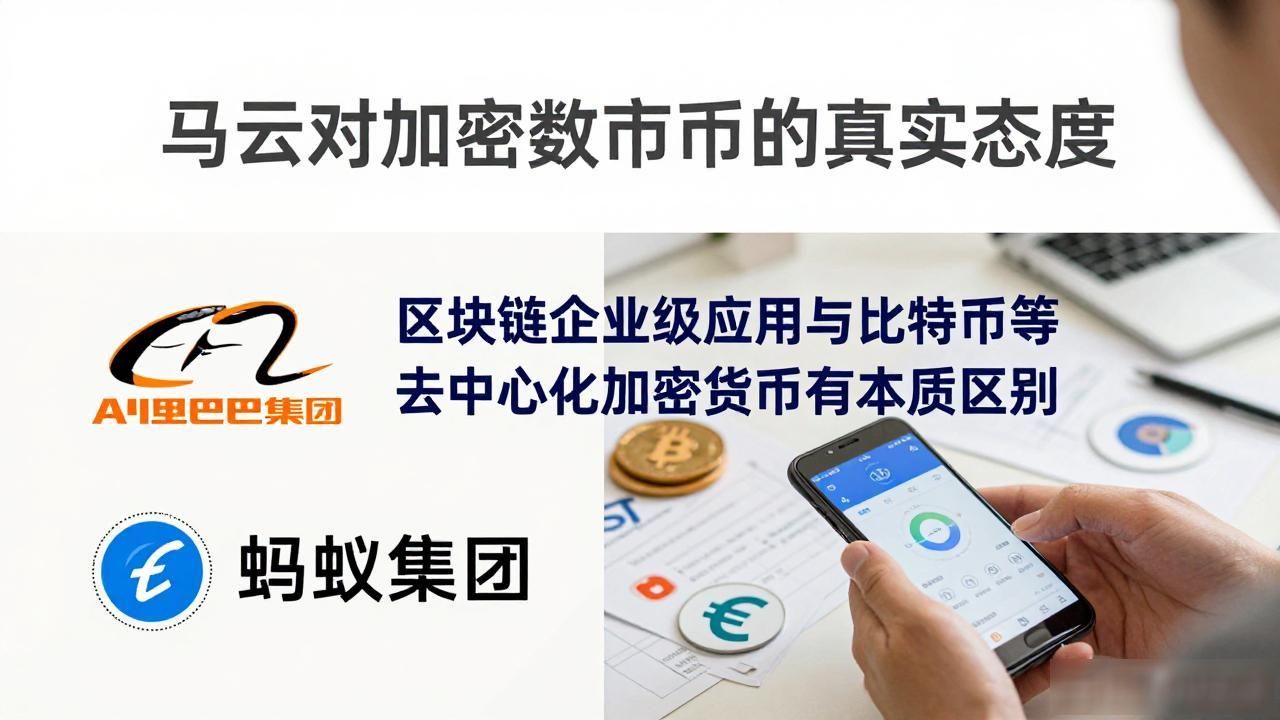 马云对加密数字货币的真实态度