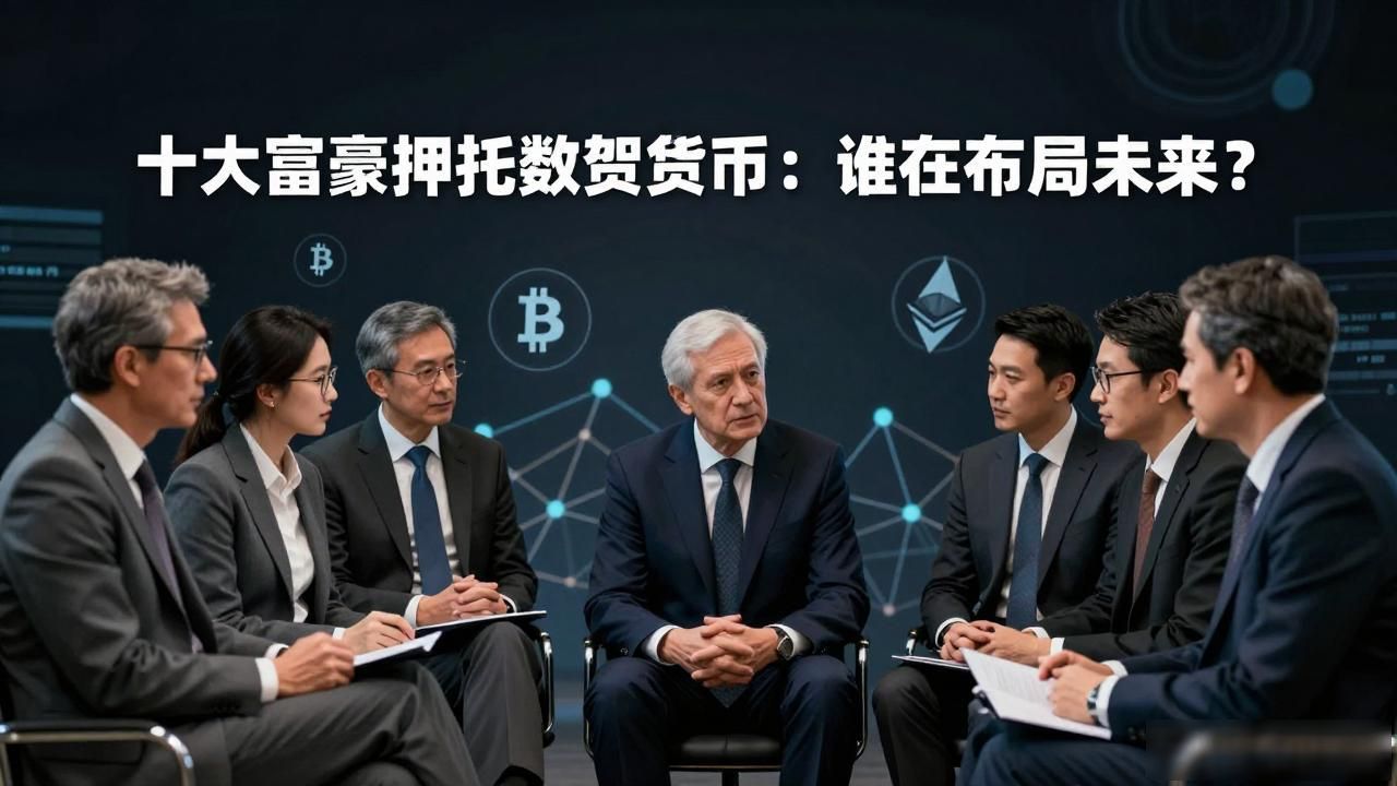 十大富豪押注数字货币：谁在布局未来？