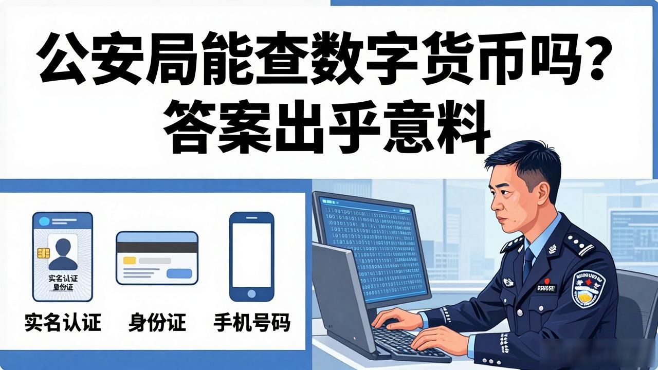 公安局能查数字货币吗？答案出乎意料