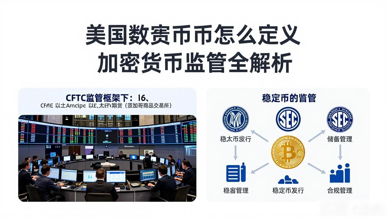美国数字货币怎么定义 加密货币监管全解析