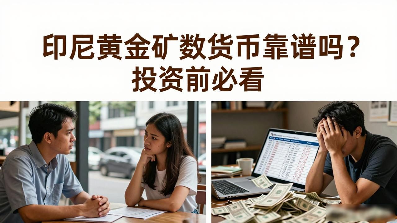 印尼黄金矿数字货币靠谱吗？投资前必看