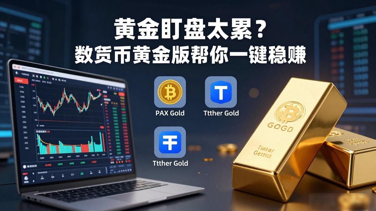 黄金盯盘太累？数字货币黄金版帮你一键稳赚