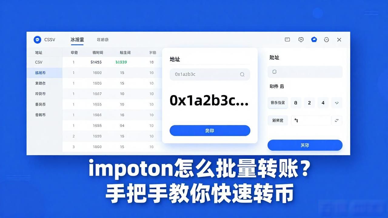 imtoken怎么批量转账？手把手教你快速转币