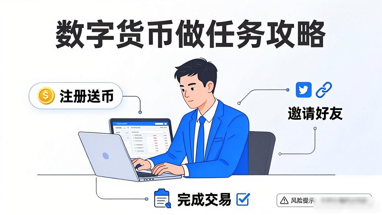 数字货币做任务攻略