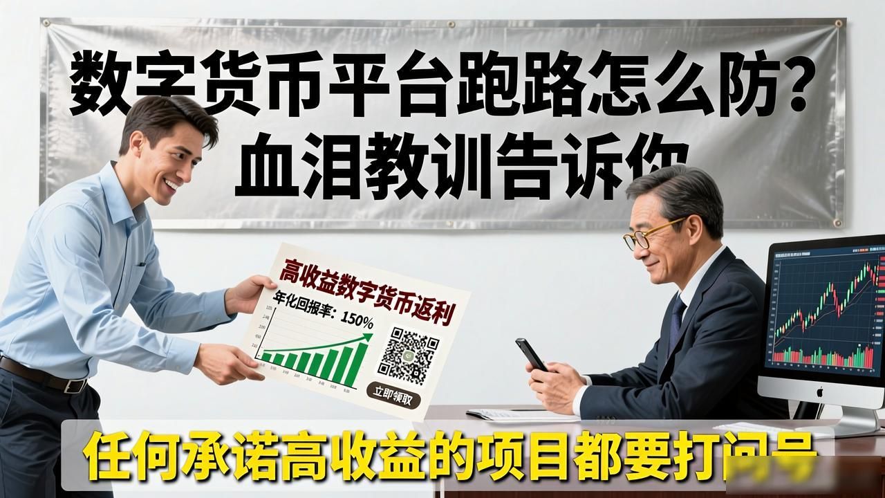 数字货币平台跑路怎么防？血泪教训告诉你