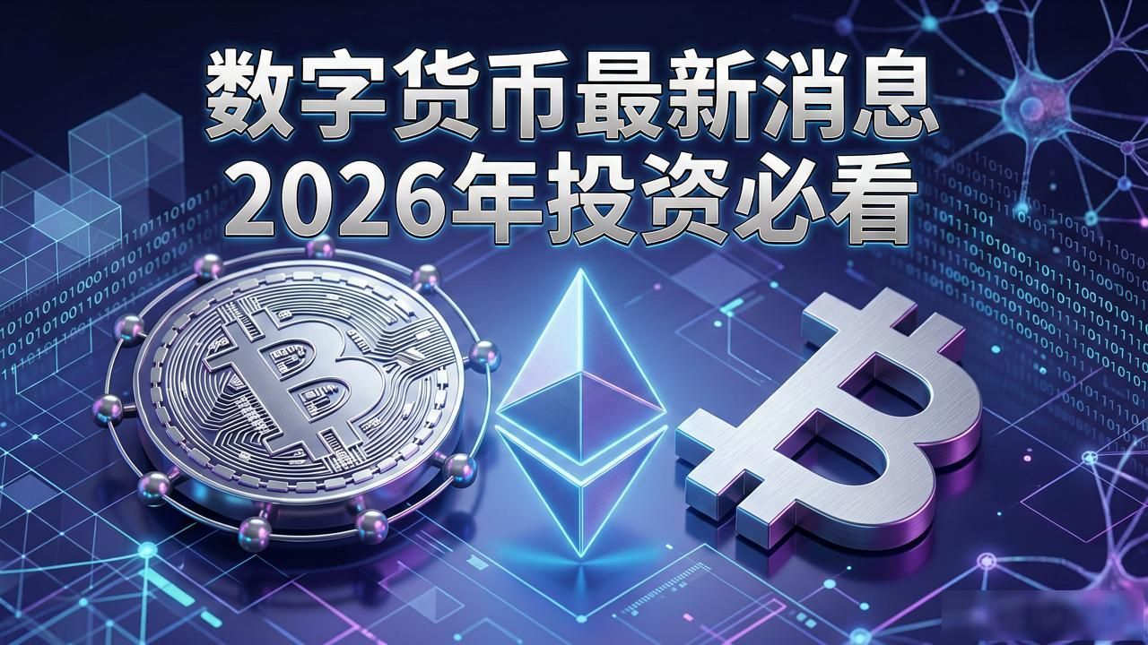 数字货币最新消息 2026年投资必看