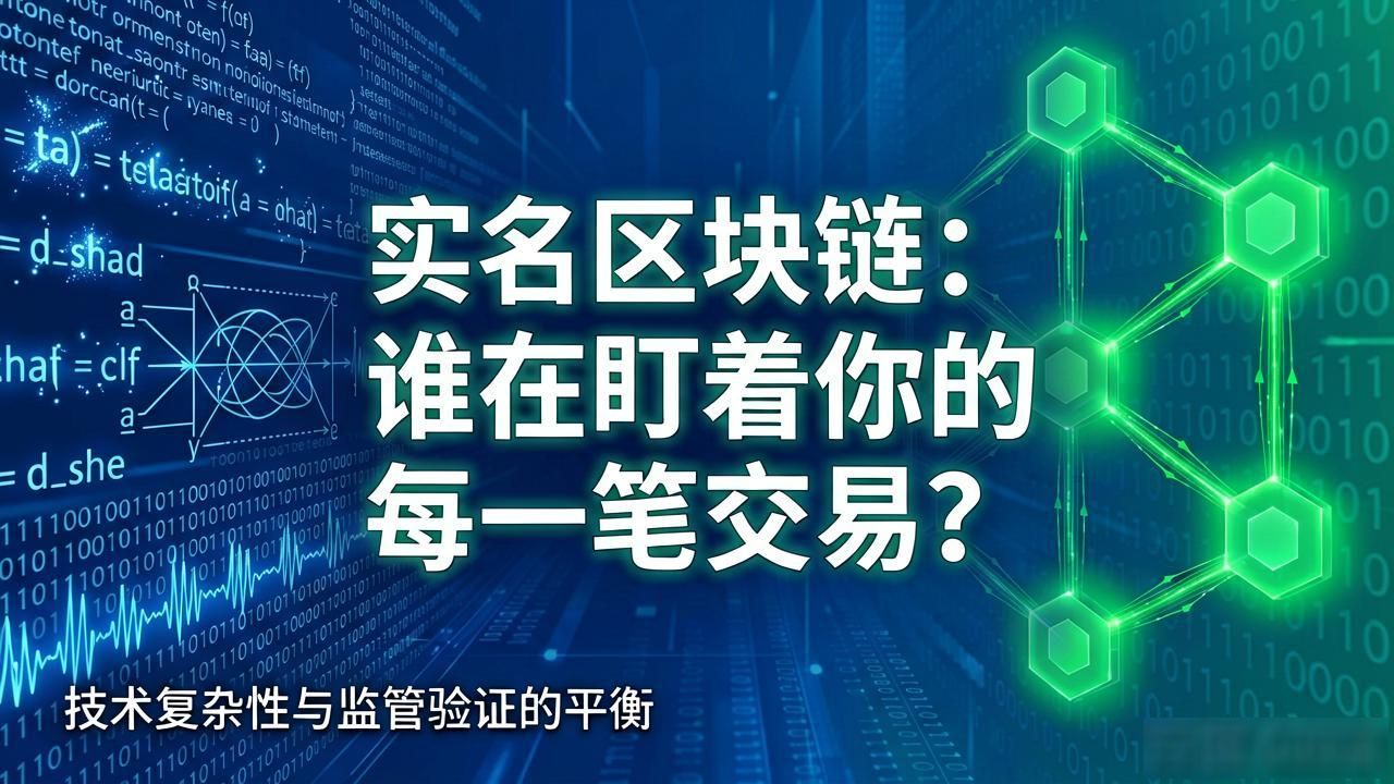 实名区块链：谁在盯着你的每一笔交易？