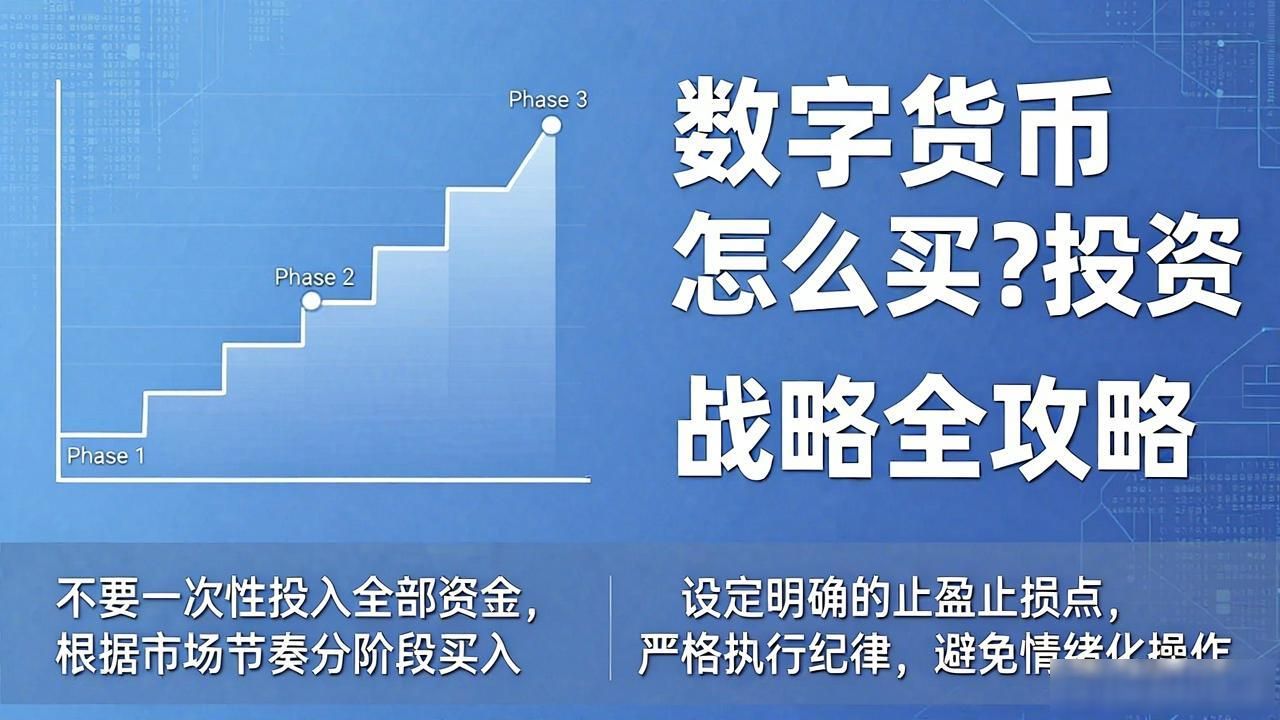 数字货币怎么买？投资战略全攻略