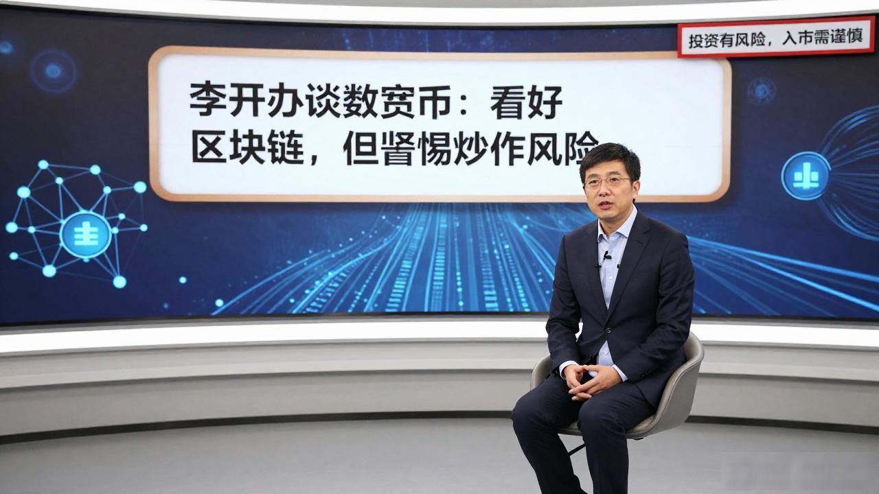 李开复谈数字货币：看好区块链，但警惕炒作风险