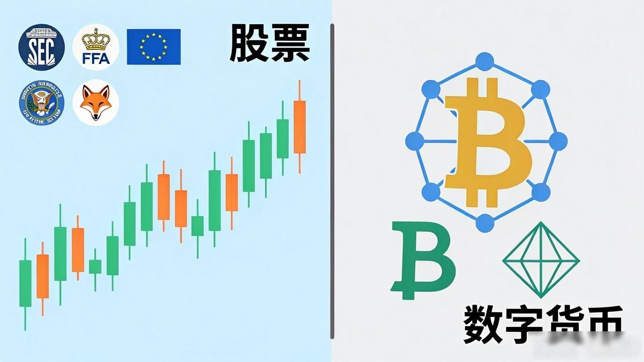 股票和数字货币根本是两回事，别再搞混了