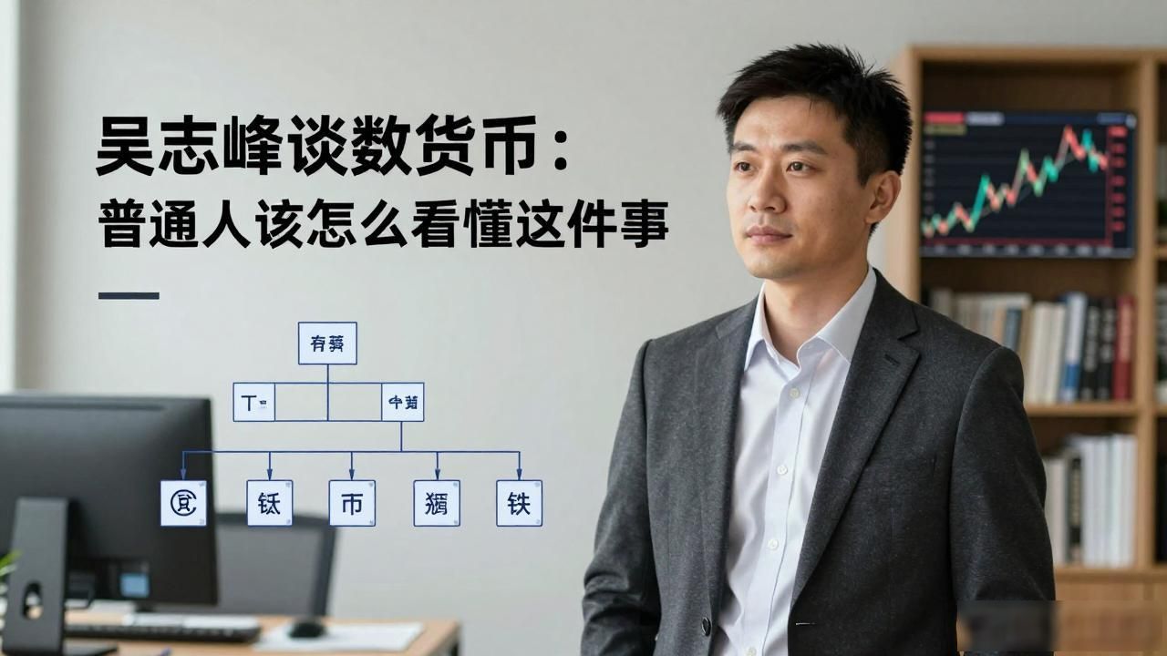吴志峰谈数字货币：普通人该怎么看懂这件事