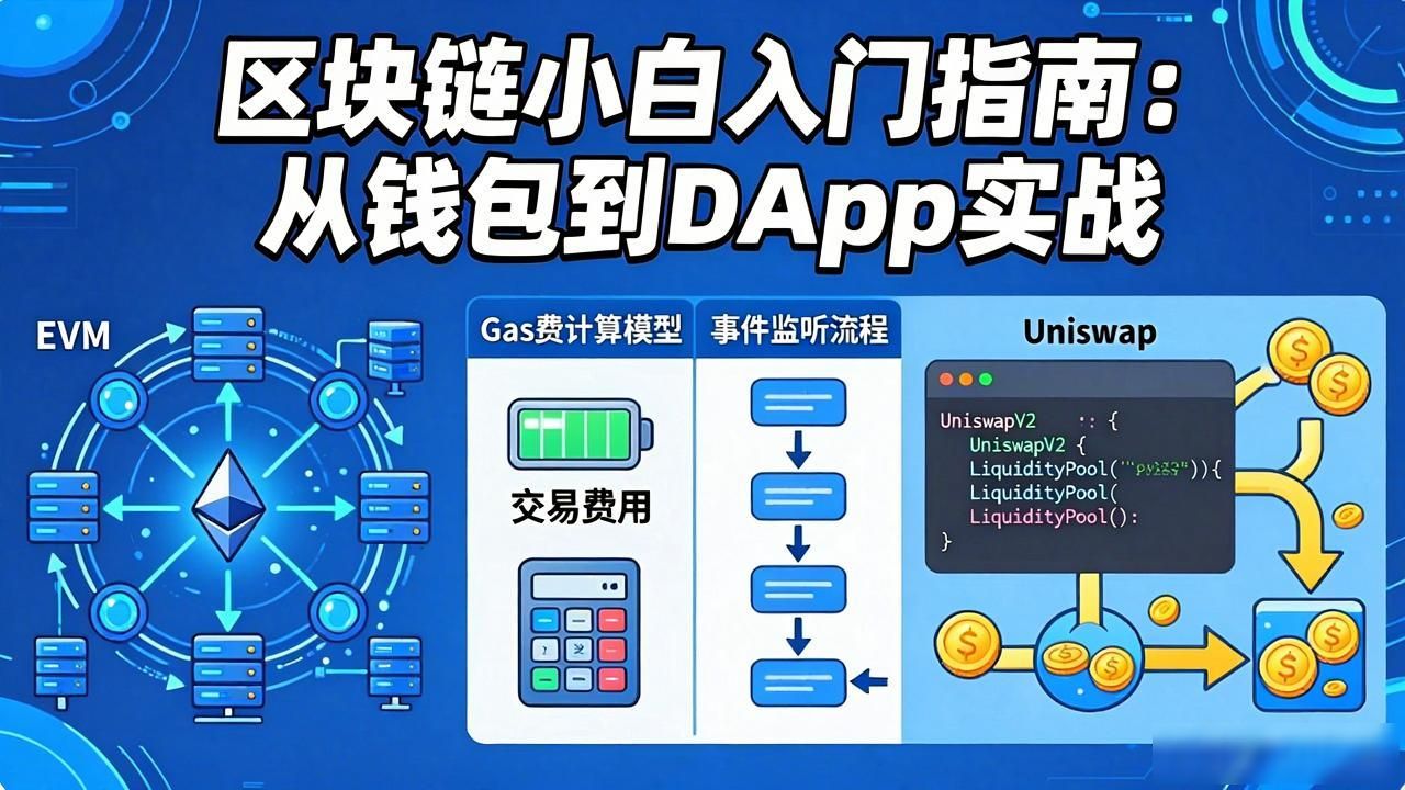 区块链小白入门指南：从钱包到DApp实战