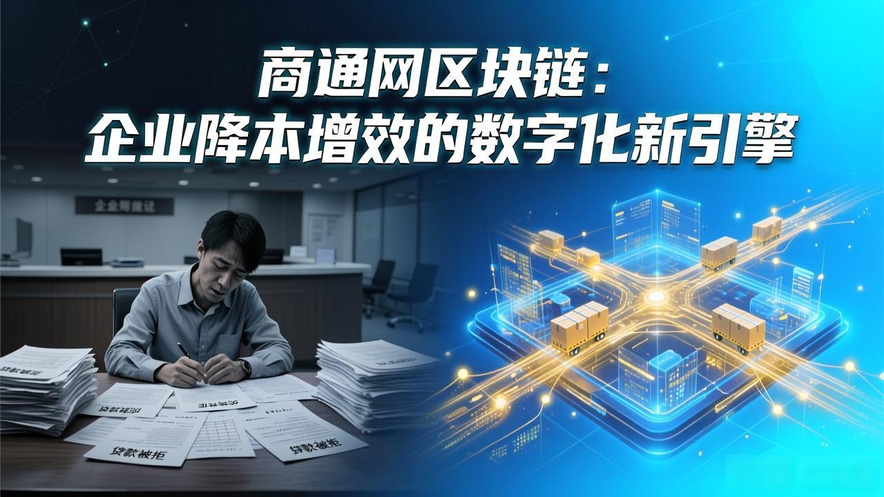 商通网区块链：企业降本增效的数字化新引擎