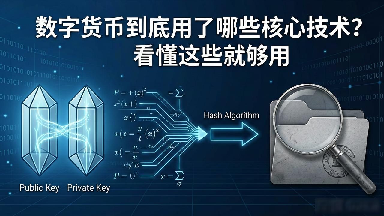 数字货币到底用了哪些核心技术？看懂这些就够用