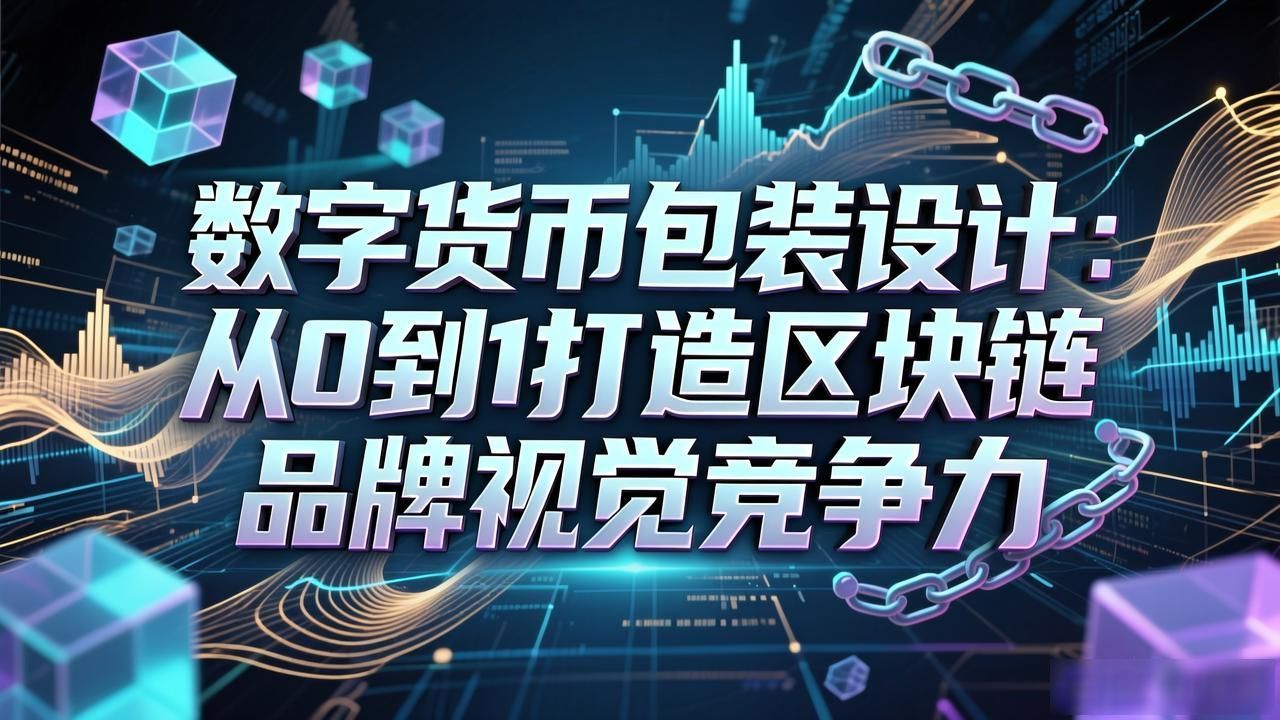数字货币包装设计：从0到1打造区块链品牌视觉竞争力