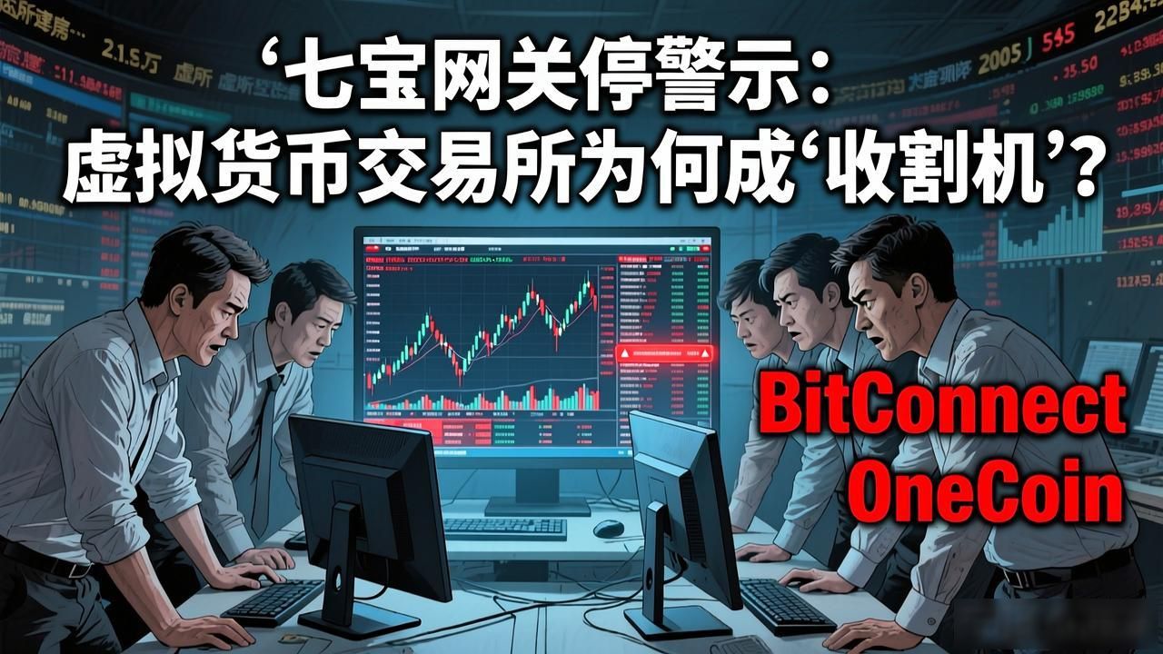 七宝网关停警示：虚拟货币交易所为何成"收割机"？