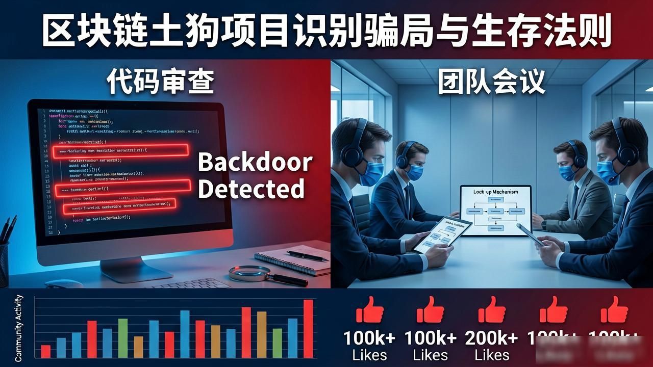 区块链土狗项目：散户如何识别骗局与生存法则
