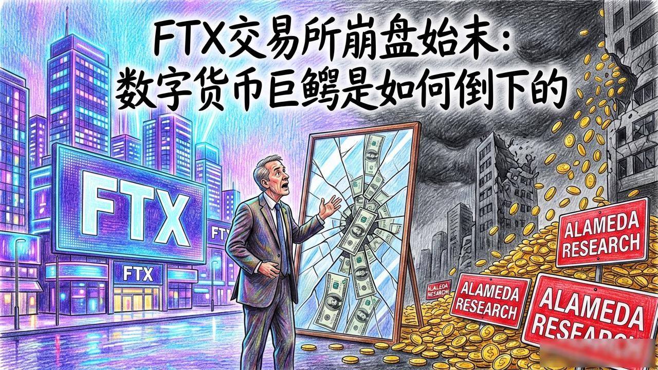 FTX交易所崩盘始末：数字货币巨鳄是如何倒下的