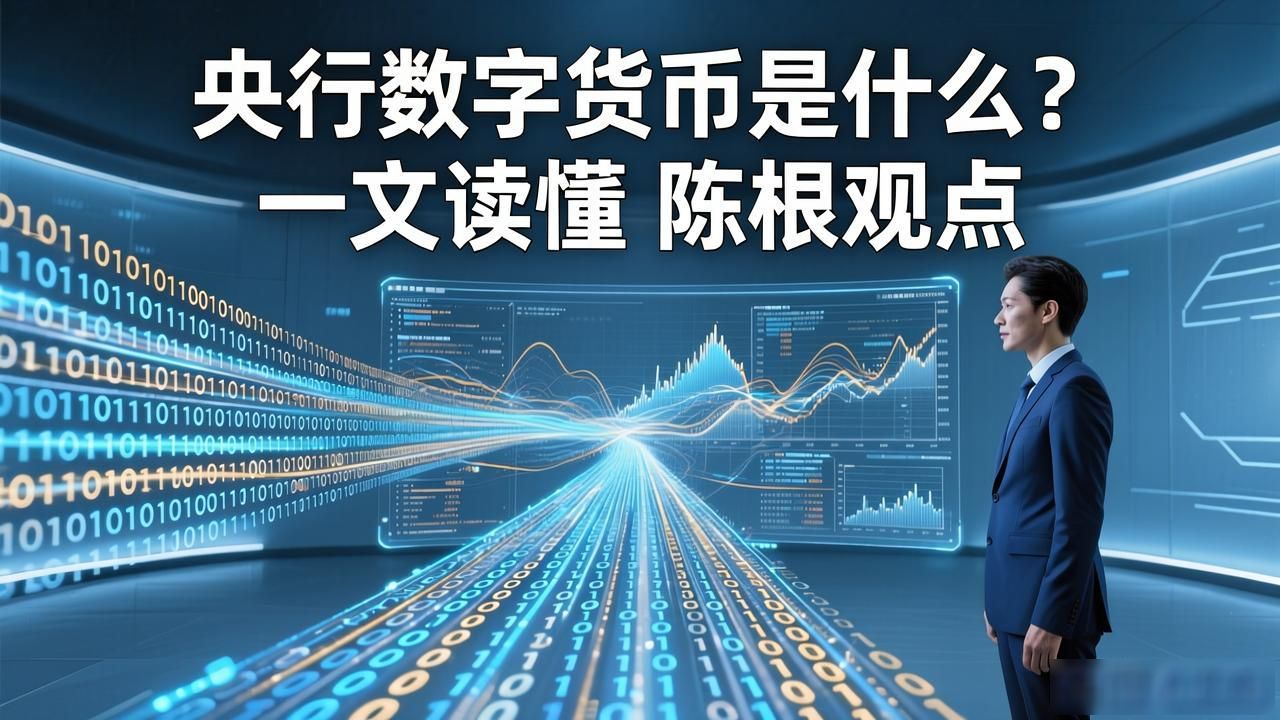央行数字货币是什么？一文读懂陈根观点
