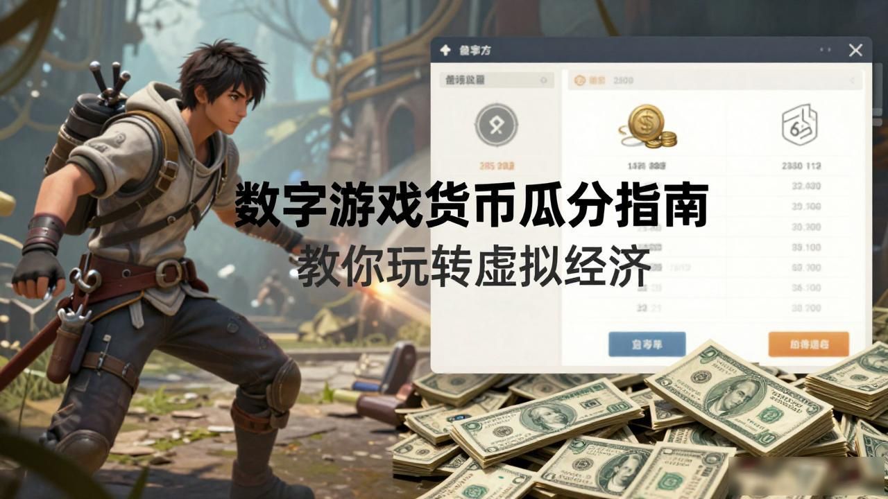 数字游戏货币瓜分指南，教你玩转虚拟经济