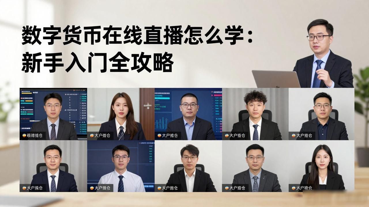 数字货币在线直播怎么学：新手入门全攻略