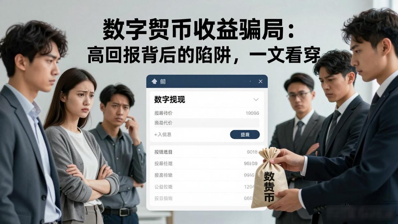 数字货币收益骗局：高回报背后的陷阱，一文看穿