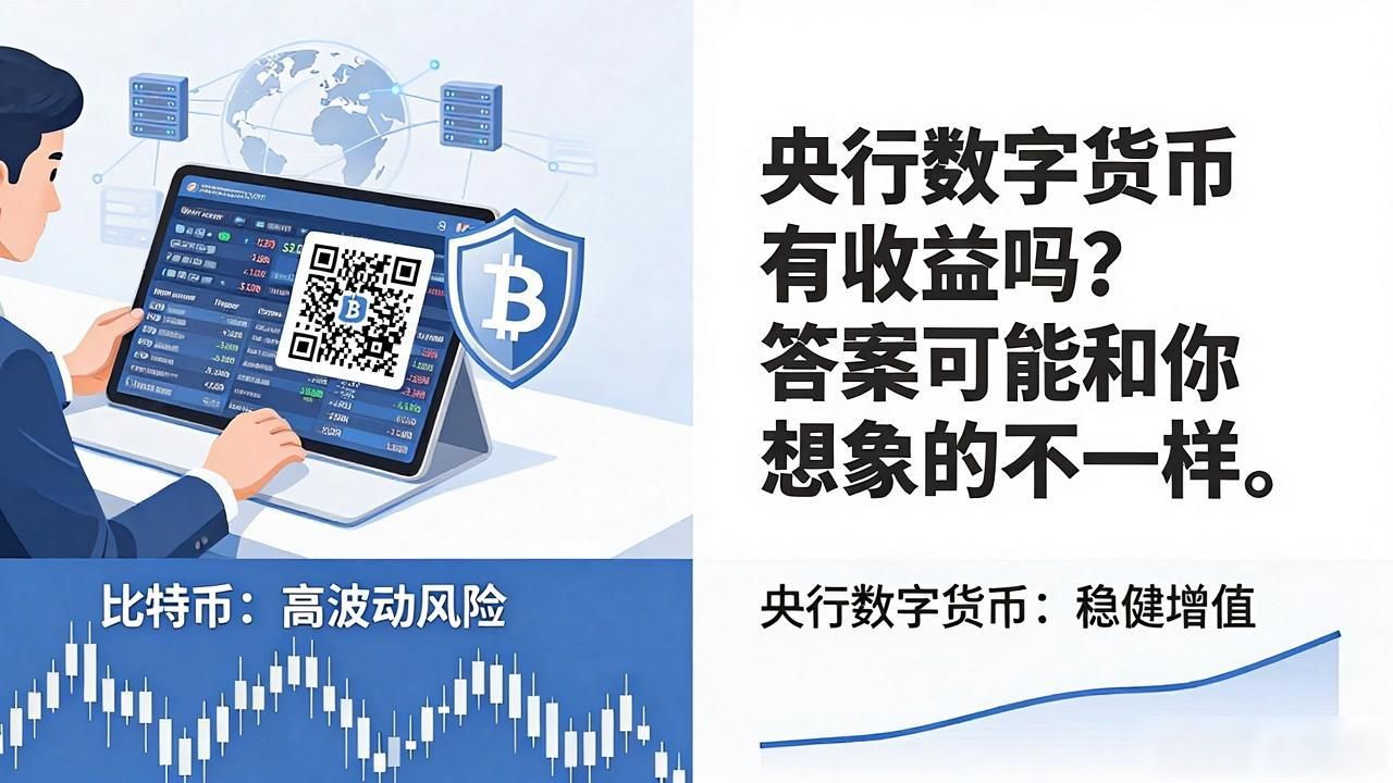 央行数字货币有收益吗？答案可能和你想象的不一样。