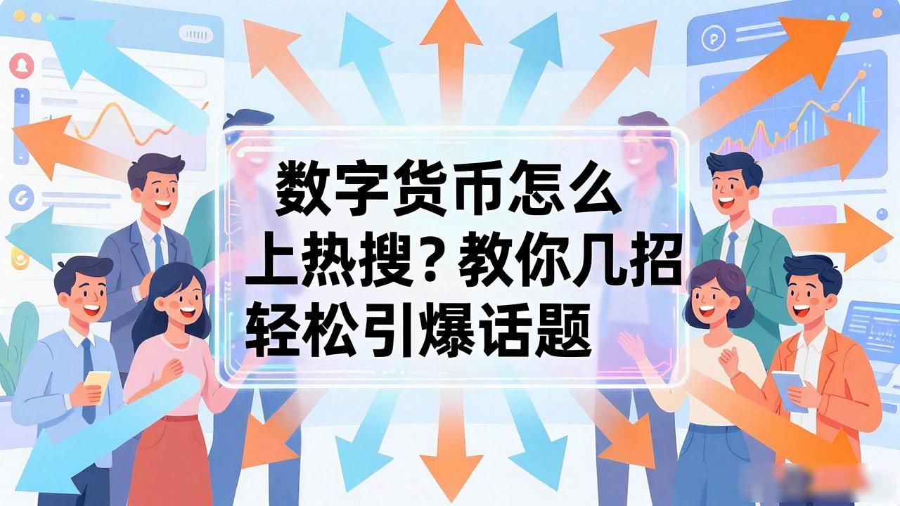 数字货币怎么上热搜？教你几招轻松引爆话题