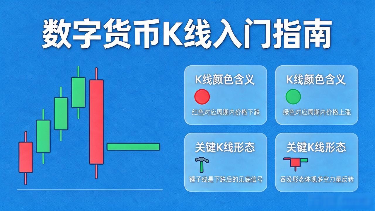 数字货币绘图怎么画的？手把手教你看懂K线图表