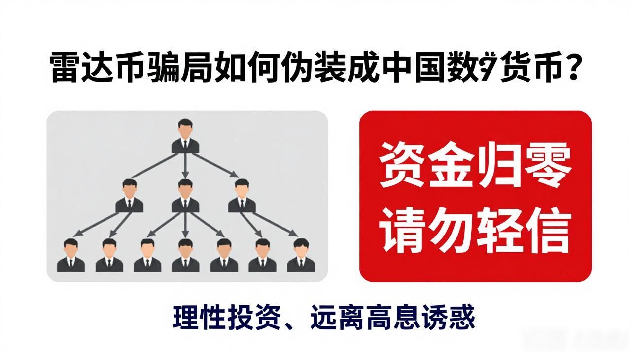 雷达币骗局如何伪装成中国数字货币？