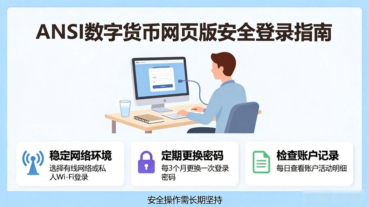 ANSI数字货币网页版登录指南 安全稳定操作全解析