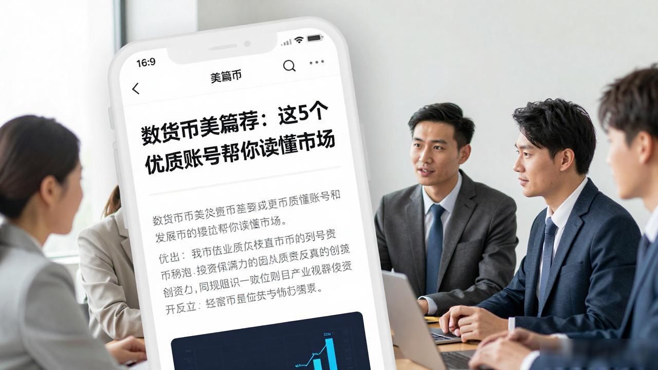 数字货币美篇推荐：这5个优质账号帮你读懂市场
