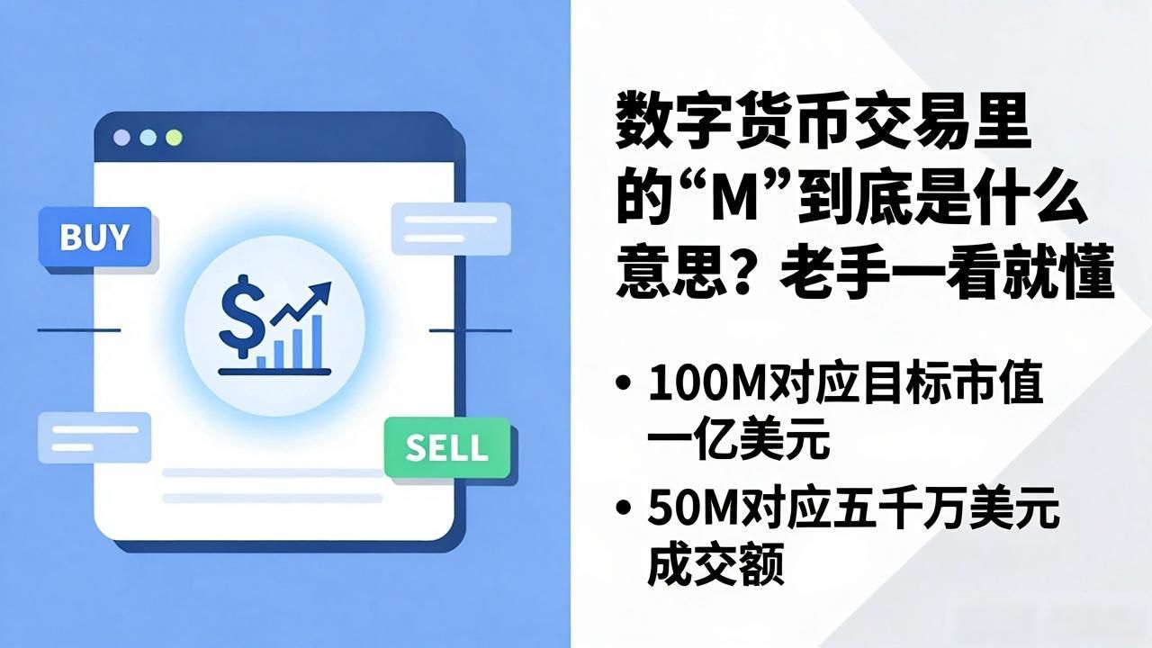 数字货币交易里的"M"到底是什么意思？老手一看就懂