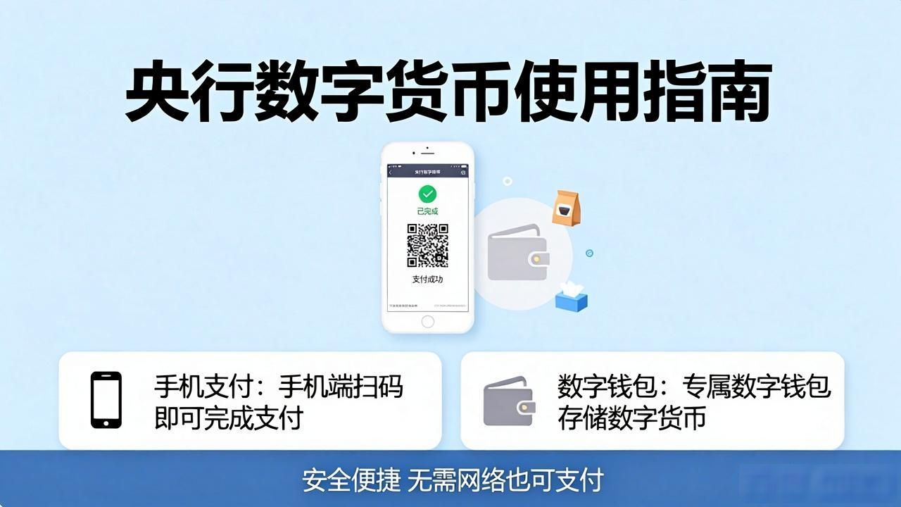 央行数字货币怎么用？普通人指南来了