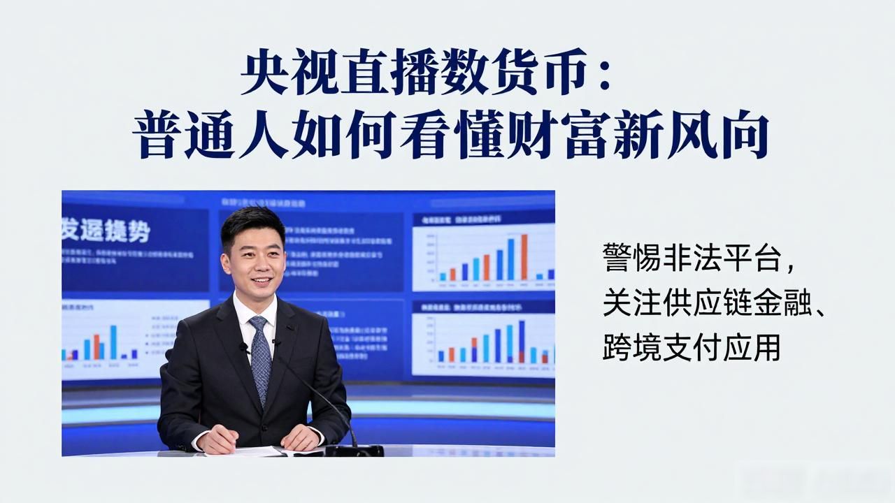 央视直播数字货币：普通人如何看懂财富新风向