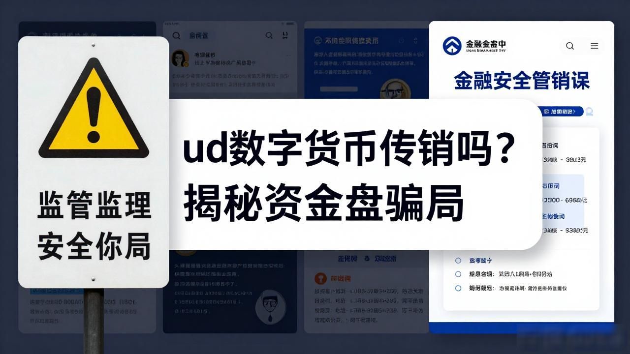 ude数字货币传销吗？揭秘资金盘骗局