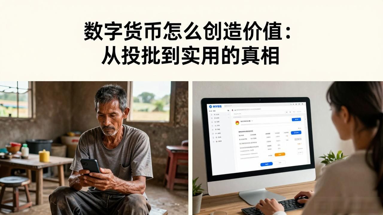 数字货币怎么创造价值：从投机到实用的真相