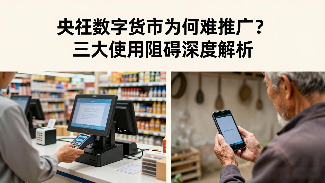 央行数字货币为何难推广？三大使用阻碍深度解析
