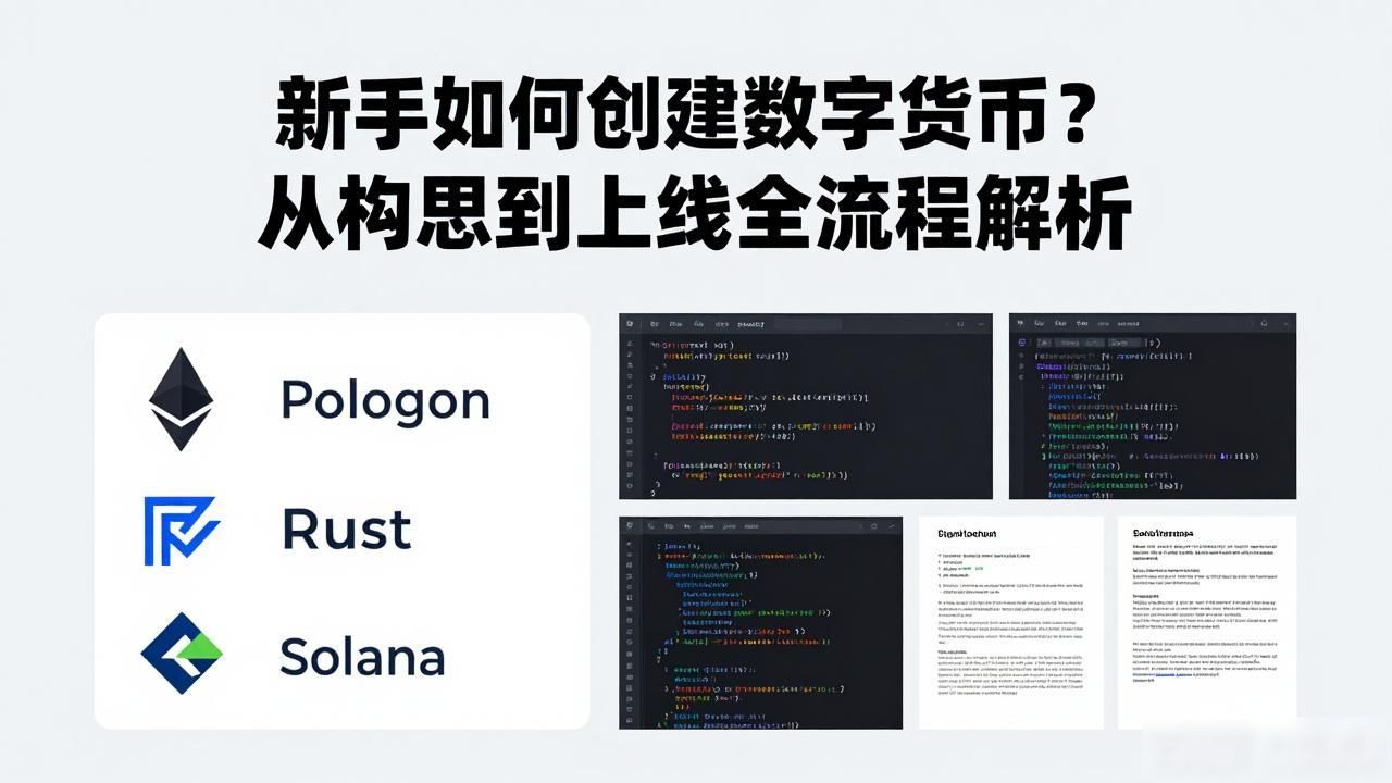 新手如何创建数字货币？从构思到上线全流程解析