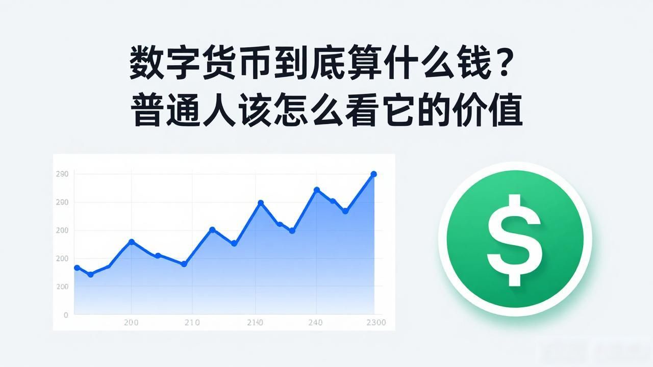数字货币到底算什么钱？普通人该怎么看它的价值