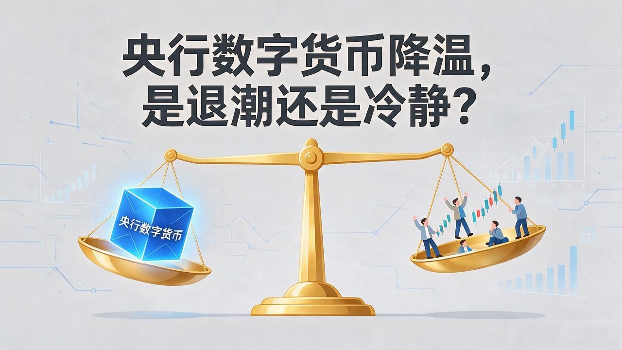 央行数字货币降温，是退潮还是冷静？