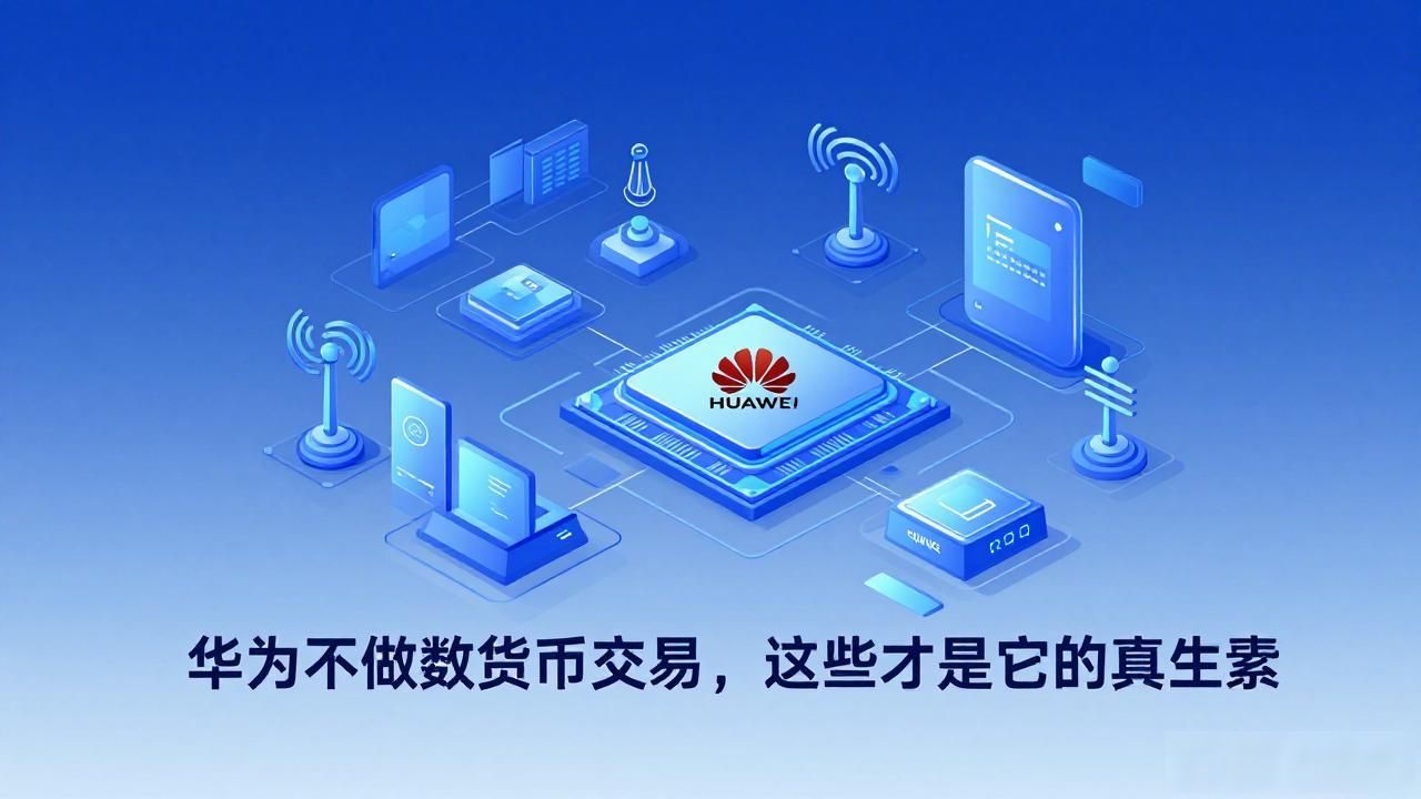 华为不做数字货币交易，这些才是它的真本事