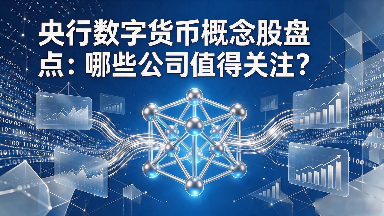 央行数字货币概念股盘点：哪些公司值得关注？