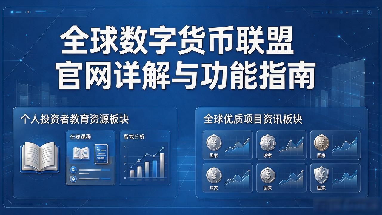 全球数字货币联盟官网详解与功能指南
