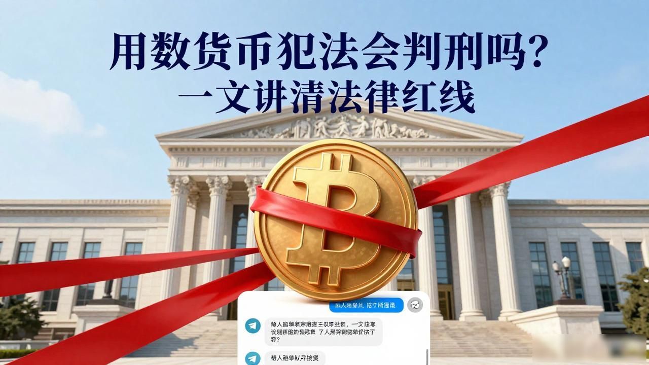 用数字货币犯法会判刑吗？一文讲清法律红线